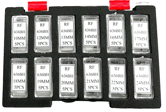 Assortment of Big Head Pins With Tubes For Watch Bracelet, Dia 1.2mm, AB - 636BH - Universal Jewelers & Watch Tools Inc.