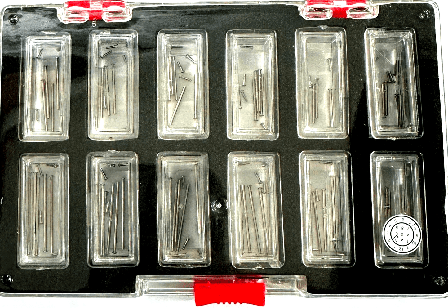 Assortment of Pins With Tubes For Watch Bracelet, Dia/Thickness 1.0mm,AB - 636PWT - Universal Jewelers & Watch Tools Inc.