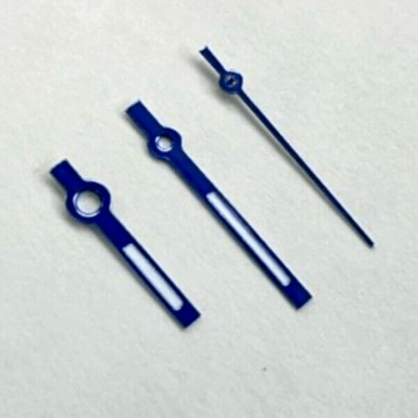 Replacement Watch Hands Blue 11 mm mm,Fits Ronda,Miyota,ETA,Seiko,Swatch,Timex - Universal Jewelers & Watch Tools Inc.
