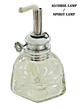 Fancy Emergency Alcohol Lamp / Spirit Lamp Adjustable, Glass Base , High Quality - Universal Jewelers & Watch Tools Inc.