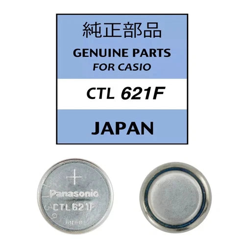 Casio watch Capacitor CTL 621F rechargeable battery new stock batteries