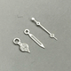 Replacement Watch Hands Steel 8 mm, Fits to Ronda,Miyota,ETA,Seiko,Swatch,Timex - Universal Jewelers & Watch Tools Inc.