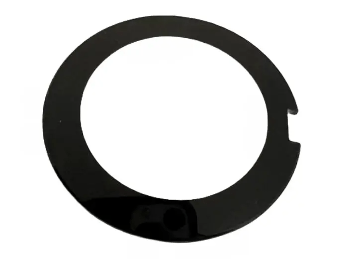 Sapphire Crystals to Fit Rado Double Domed Round Shape with Black Trim (30.0×3.6×1.0)mm→(Diameter×Dome Height×Edge Thick) - Universal Jewelers & Watch Tools Inc.