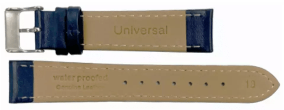 1PC Multi - Color Watch Band Size (18✖16)mm Stitched Plain Leather Strap - Universal Jewelers & Watch Tools Inc.