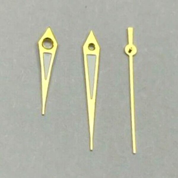 Replacement Watch Hands Gold 13 mm,Fits to Ronda,Miyota,ETA,Seiko,Swatch,Timex - Universal Jewelers & Watch Tools Inc.