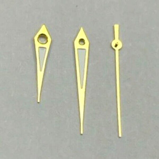 Replacement Watch Hands Gold 13 mm,Fits to Ronda,Miyota,ETA,Seiko,Swatch,Timex - Universal Jewelers & Watch Tools Inc.