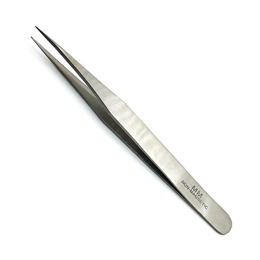 Fine Point Brass Tweezers Anti - Magnetic  MM Watch Repair Tool - Universal Jewelers & Watch Tools Inc.
