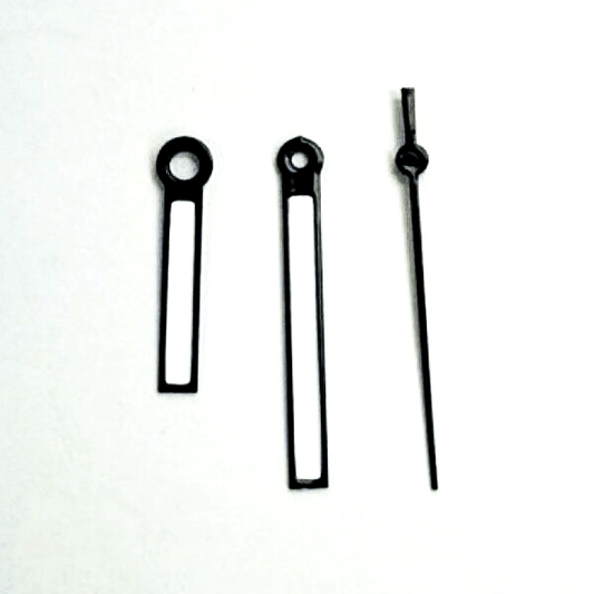 Replacement Watch Hands Black 13mm,Fits to Ronda,Miyota,ETA,Seiko,Swatch,Timex - Universal Jewelers & Watch Tools Inc.
