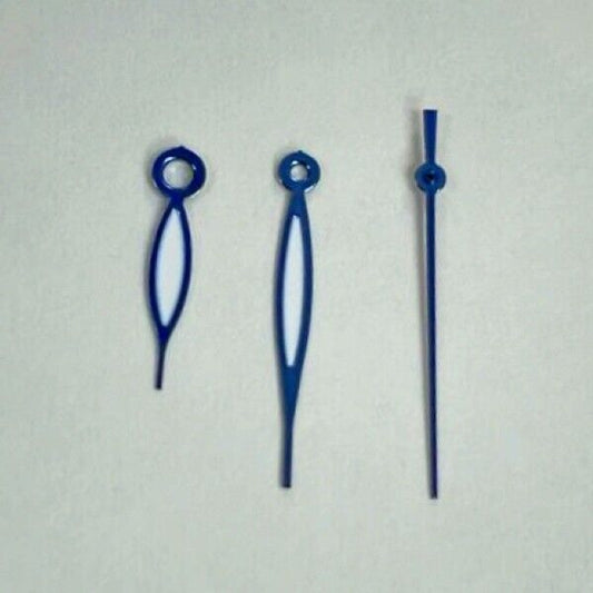 Replacement Watch Hands Blue 13 mm,Fits Ronda,Miyota,ETA,Seiko,Swatch,Timex - Universal Jewelers & Watch Tools Inc.