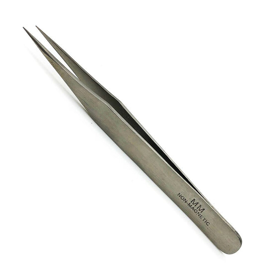 Fine Point Brass Tweezers Anti - Magnetic  MM Watch Repair Tool - Universal Jewelers & Watch Tools Inc.