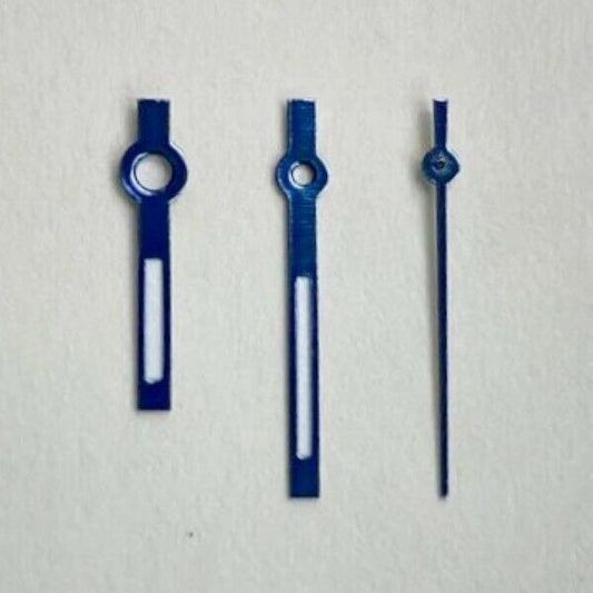 Replacement Watch Hands Blue 11 mm mm,Fits Ronda,Miyota,ETA,Seiko,Swatch,Timex - Universal Jewelers & Watch Tools Inc.