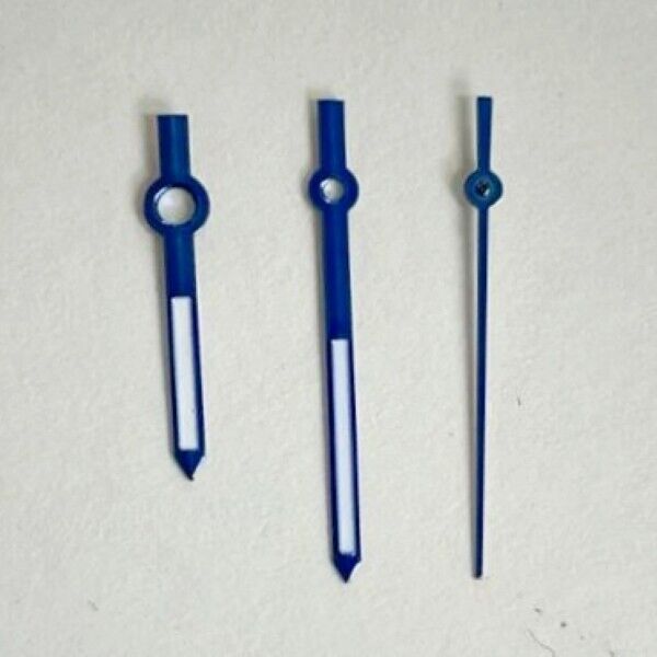 Replacement Watch Hands Blue 8 mm,Fits to Ronda,Miyota,ETA,Seiko,Swatch,Timex - Universal Jewelers & Watch Tools Inc.