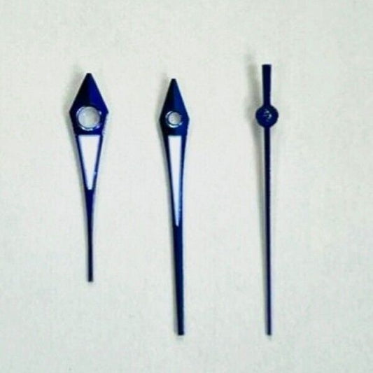 Replacement Watch Hands Blue 12 mm mm,Fits Ronda,Miyota,ETA,Seiko,Swatch,Timex - Universal Jewelers & Watch Tools Inc.