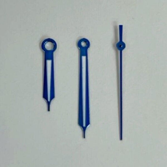 Replacement Watch Hands Blue 13mm,Fits to Ronda,Miyota,ETA,Seiko,Swatch,Timex - Universal Jewelers & Watch Tools Inc.