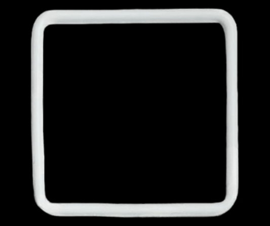 WHITE Gasket Made to Fit CA50 - CARTIER SANTOS GALBEE SMALL (14.4×14.4×1.00)mm - Universal Jewelers & Watch Tools Inc.