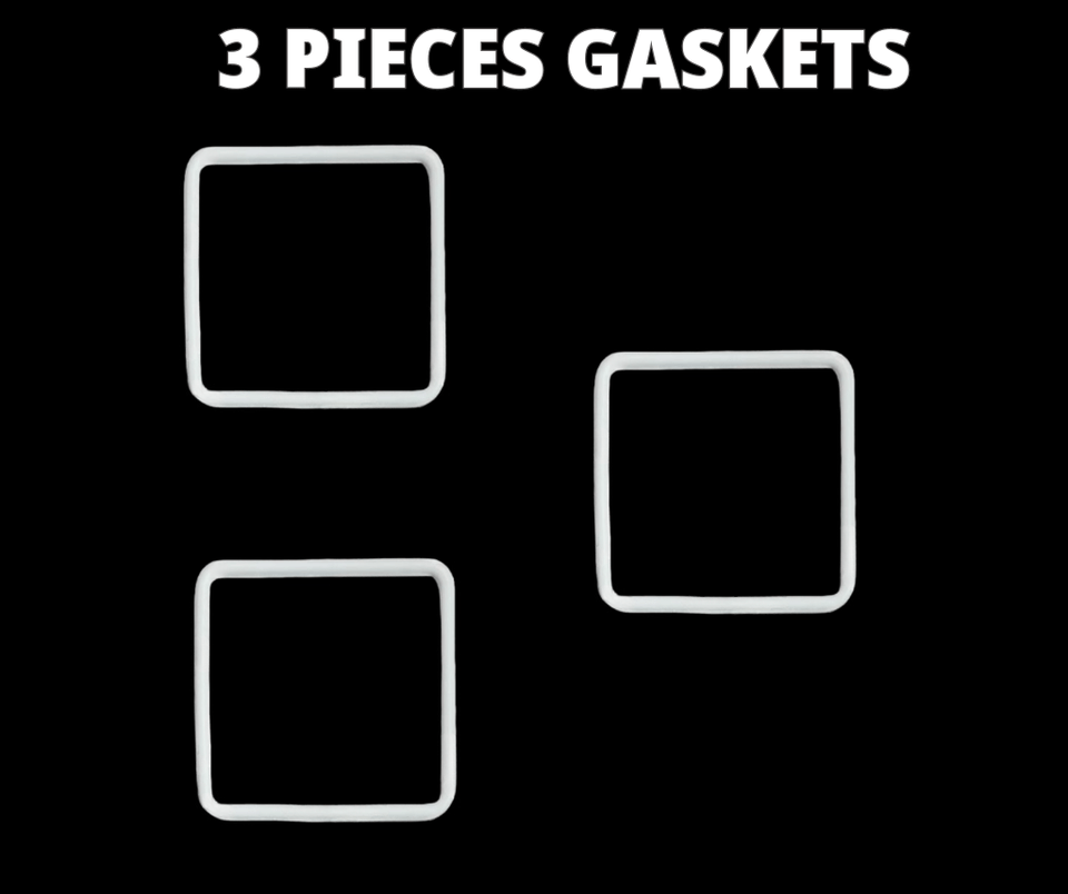 WHITE Gasket Made to Fit CA50 - CARTIER SANTOS GALBEE SMALL (14.4×14.4×1.00)mm - Universal Jewelers & Watch Tools Inc.