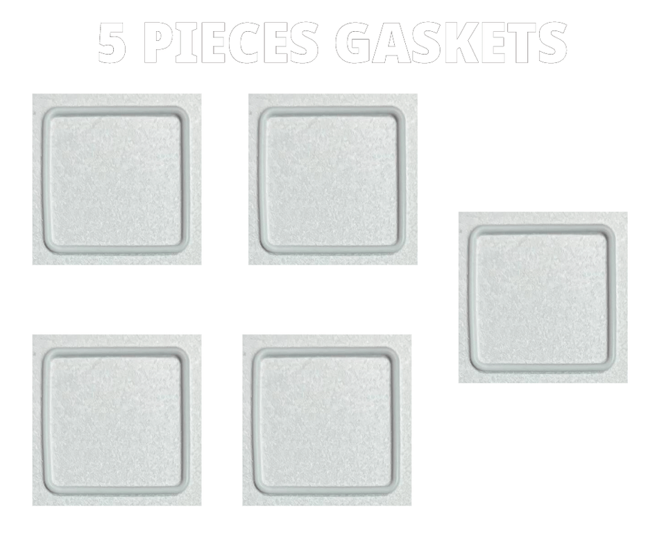 WHITE Gasket Made to Fit CA53 - CARTIER SANTOS GALBEE LARGE (18.0×18.0×1.10)mm - Universal Jewelers & Watch Tools Inc.