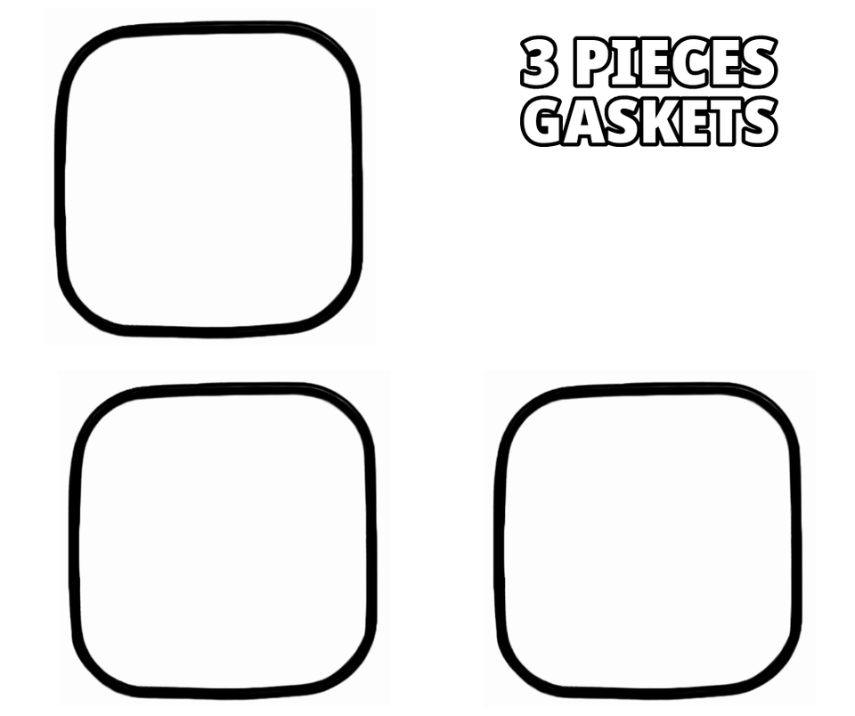 Back Gasket Made to Fit CA9 - CARTIER SANTOS 100 (24.9×24.8×0.8)mm - Universal Jewelers & Watch Tools Inc.