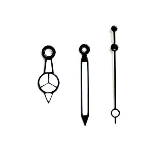 Replacement Watch Hands Black 12mm,Fits to Ronda,Miyota,ETA,Seiko,Swatch,Timex - Universal Jewelers & Watch Tools Inc.