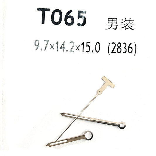 Watch Hands For Tissot Silver Fits to Caliber 2824,2836,2834 and 2892 - Universal Jewelers & Watch Tools Inc.