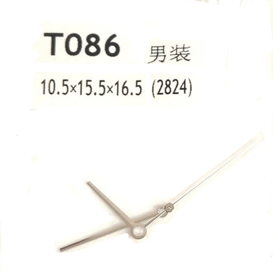 Watch Hands For Tissot Silver Fits to Caliber 2824,2836,2834 and 2892 - Universal Jewelers & Watch Tools Inc.