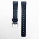 18MM PVC Plastic Watch Band Black for Casio Timex Seiko Citizen Iron Man Watches - Universal Jewelers & Watch Tools Inc.