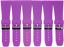 LOT OF 6pcs Silicon Watch Bands Violet 30mm fit Big Sport Watches - Universal Jewelers & Watch Tools Inc.