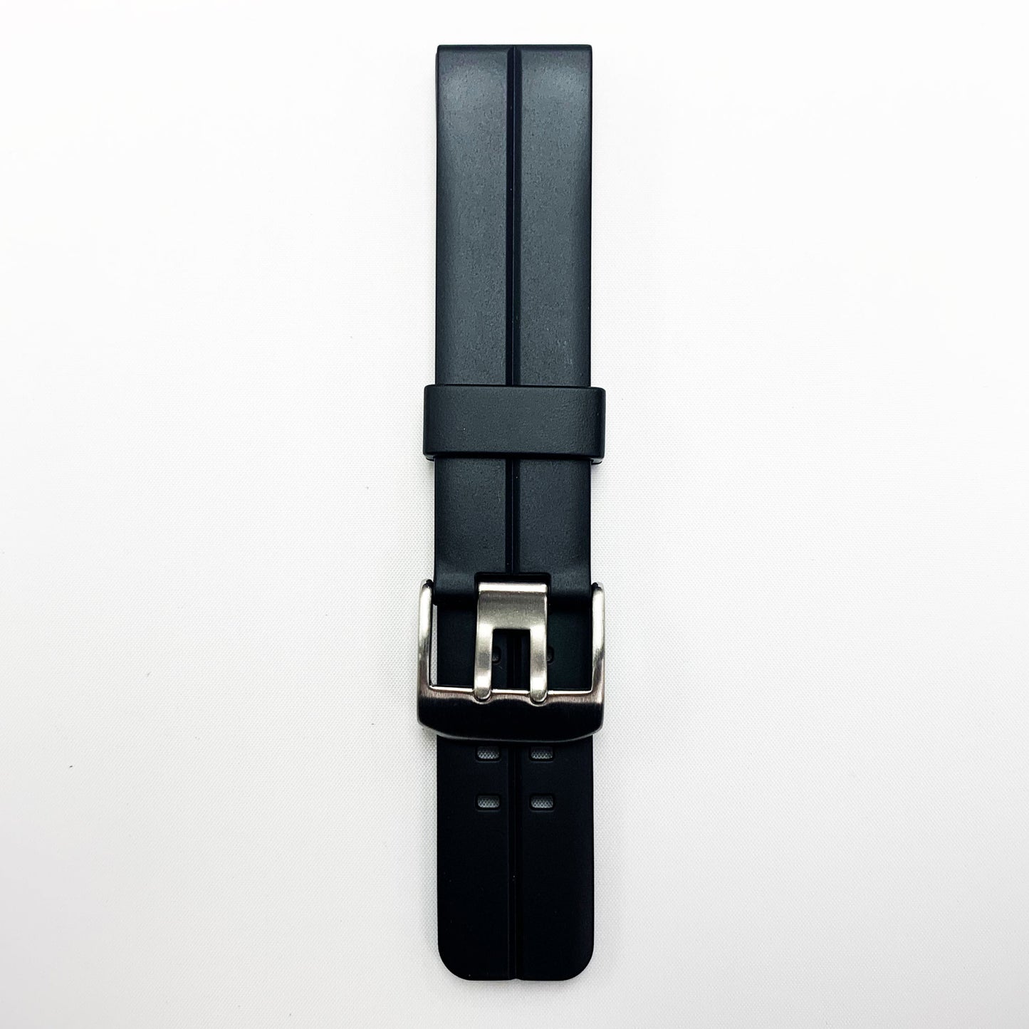 22 MM PVC Special Watch Band Black Color Quick Release Regular Size Watch Strap - Universal Jewelers & Watch Tools Inc.