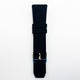24 MM Silicone Special Double Cut Watch Band Black Color Quick Release Regular Size Watch Strap - Universal Jewelers & Watch Tools Inc.