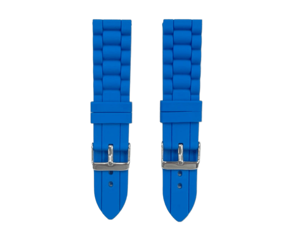 Premium Quality Soft Silicone Rubber Textured Sport Watch Band 22mm&24mm - Universal Jewelers & Watch Tools Inc.