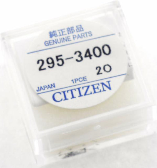 Citizen Watch Capacitor 295 - 3400, 1 Pack 1 Eco Drive Capacitor Original, Available for Bulk Order - Universal Jewelers & Watch Tools Inc.