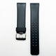 30 MM PVC Plain Double Prong Watch Band Black Color Quick Release Regular Size Sieko Citizen Watch Strap - Universal Jewelers & Watch Tools Inc.