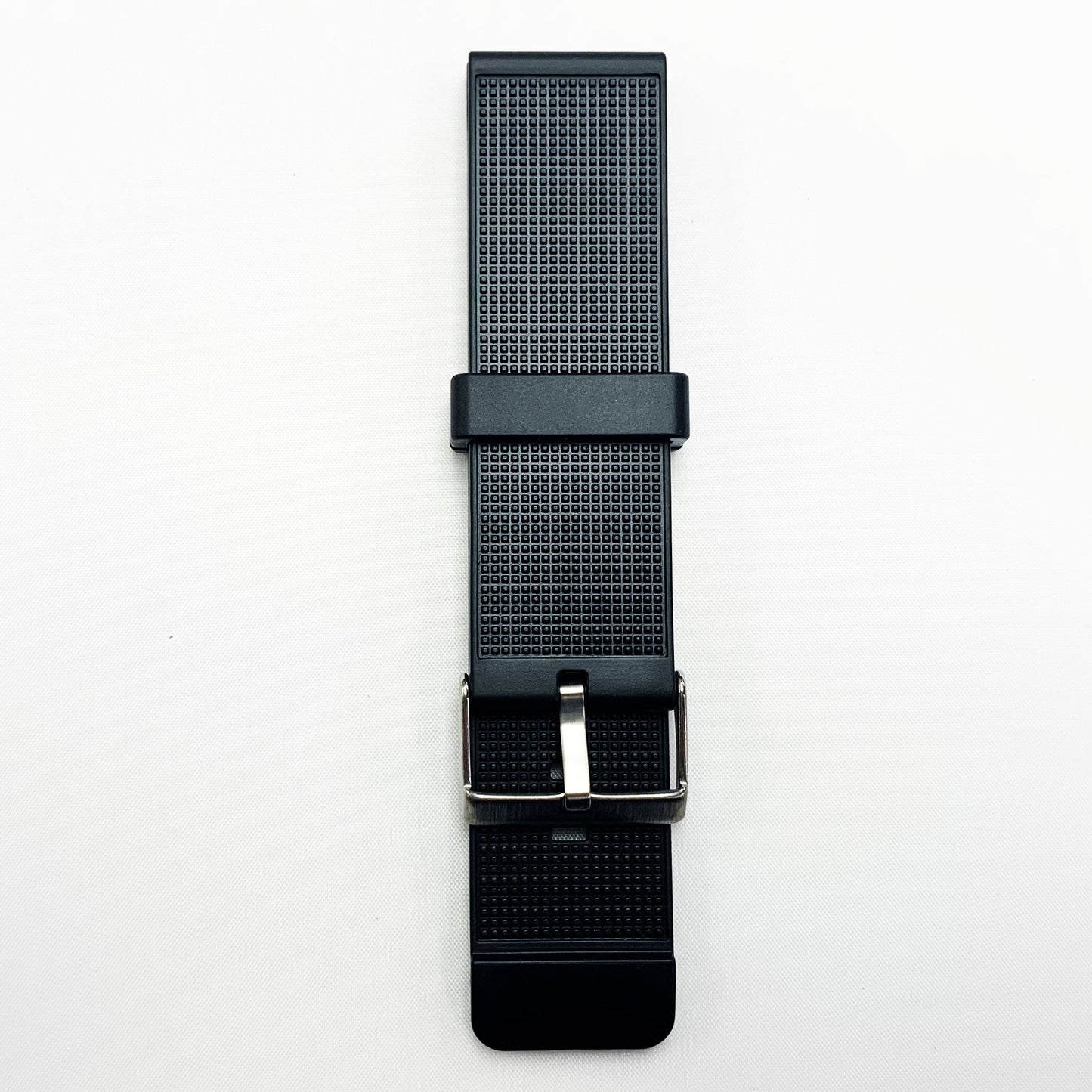 30 MM PVC Textured Watch Band Black Color Quick Release Regular Size Sieko Citizen Watch Strap - Universal Jewelers & Watch Tools Inc.