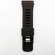 30 MM Silicone Wide Prong Watch Band Brown Color Quick Release Regular Size Big Watch Strap - Universal Jewelers & Watch Tools Inc.