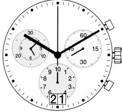 Ronda Watch Movement 5050B DT6 3H 3EYE | Swiss Made - Universal Jewelers & Watch Tools Inc.