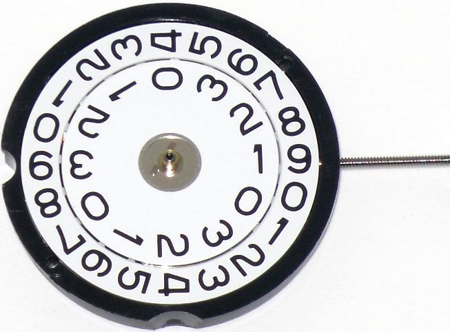 Ronda Watch Movement Big Date at 3:00 Model 509