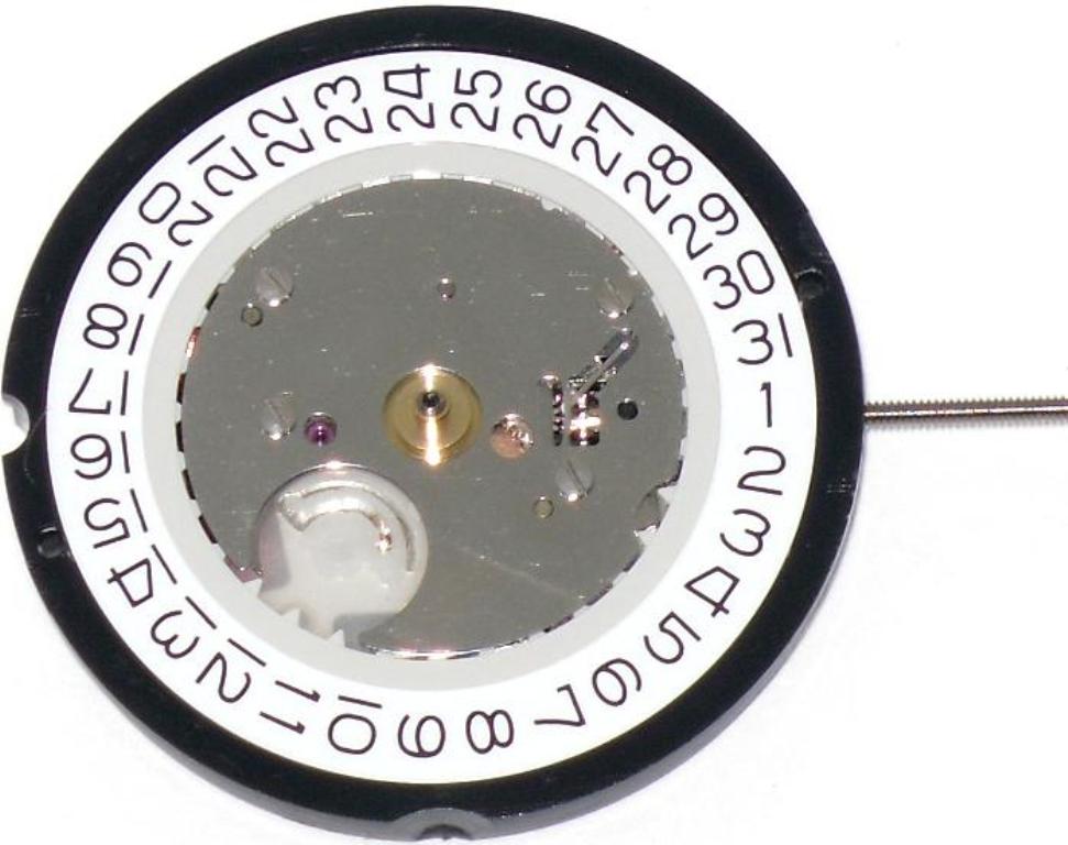 Ronda Watch Movement 515 HCP 2 Date 3:00 - Universal Jewelers & Watch Tools Inc.