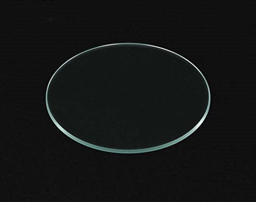 Watch Crystal Flat Round Mineral Glass Crystal 2mm Thick (17.0mm - 24.9mm) - Universal Jewelers & Watch Tools Inc.