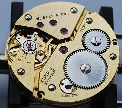 Brand New ETA 6498 1 17J Mechanical Watch Movement Universal Jewelers Watch Tools Inc