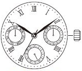 6P79 - Multi - Function ) Miyota - Citizen Watch Movement Made in Japan - Universal Jewelers & Watch Tools Inc.