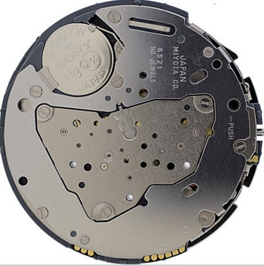 6S21 Miyota - Citizen Watch Movement Made in Japan - Universal Jewelers & Watch Tools Inc.