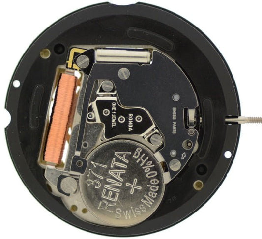 Ronda Watch Movement 715 HCP5 3H DT3 - Universal Jewelers & Watch Tools Inc.