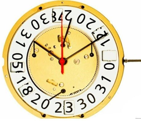 Ronda Watch Movement 8040N Swiss Made 3H BIG DATE DT6 - Universal Jewelers & Watch Tools Inc.