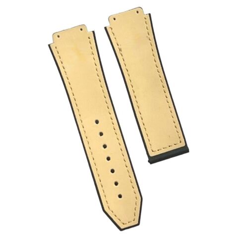 19X22MM MULTICOLORS PLAIN MATTE SUEDE LEATHER RUBBER WATCH BAND FITS FOR HUBLOT - Universal Jewelers & Watch Tools Inc.