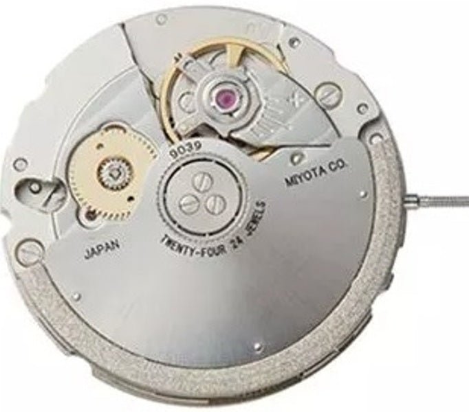 Miyota 9039 Automatic Watch Movement without Date 3 Hands Japan Made - Universal Jewelers & Watch Tools Inc.