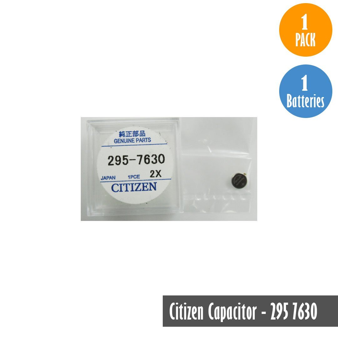 Citizen Watch Capacitor 295 7630 1 Pack 1 Capacitor Original, Available for Bulk Order - Universal Jewelers & Watch Tools Inc.