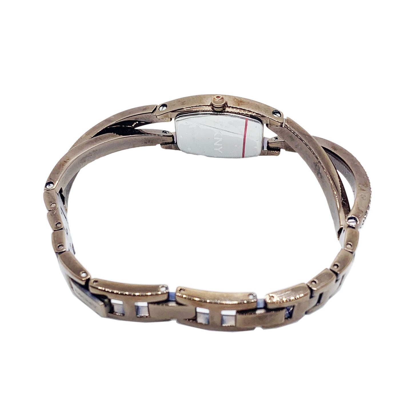 DKNY Brown Ladies Watch with Topaz Crystal Accents and Stainless Steel Bracelet NY4287 - Universal Jewelers & Watch Tools Inc.