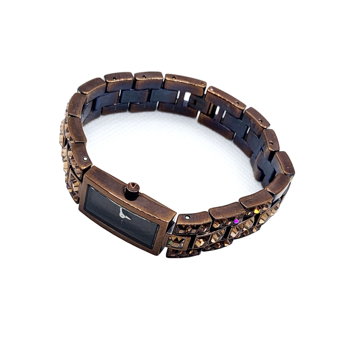 DKNY Ladies Bracelet Crystal Copper Dress Watch NY 3973 - Universal Jewelers & Watch Tools Inc.