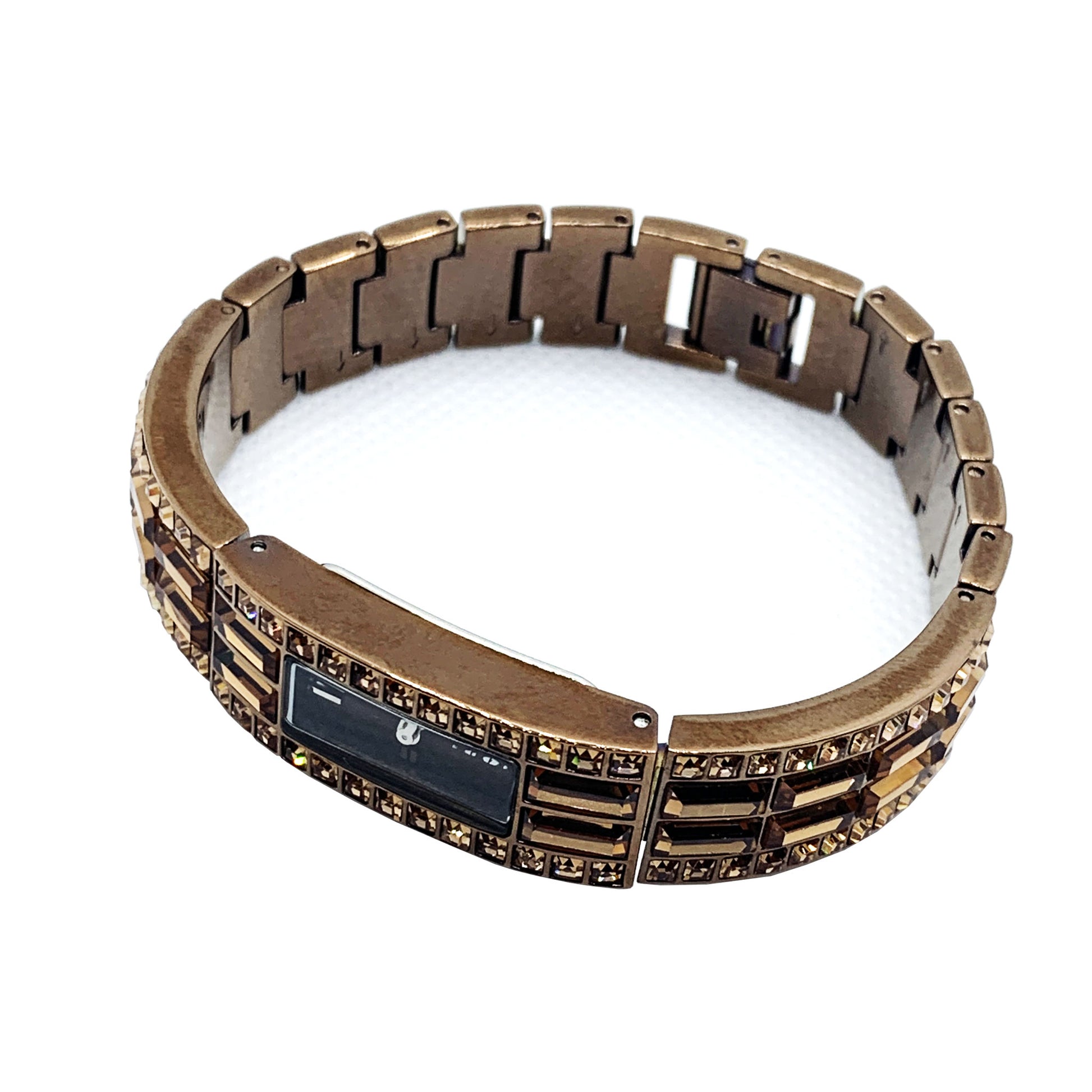 DKNY Ladies Bracelet Crystal Copper Watch NY 3898 - Universal Jewelers & Watch Tools Inc.