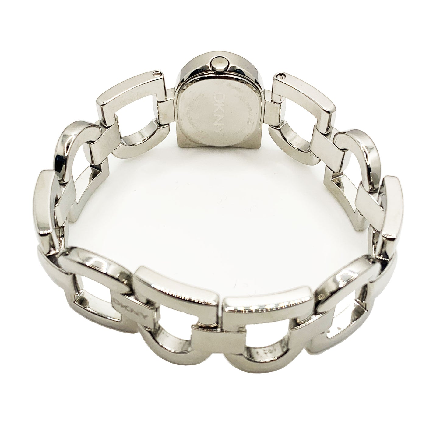 DKNY Ladies Bracelet D Shape Silver Watch NY4249 - Universal Jewelers & Watch Tools Inc.